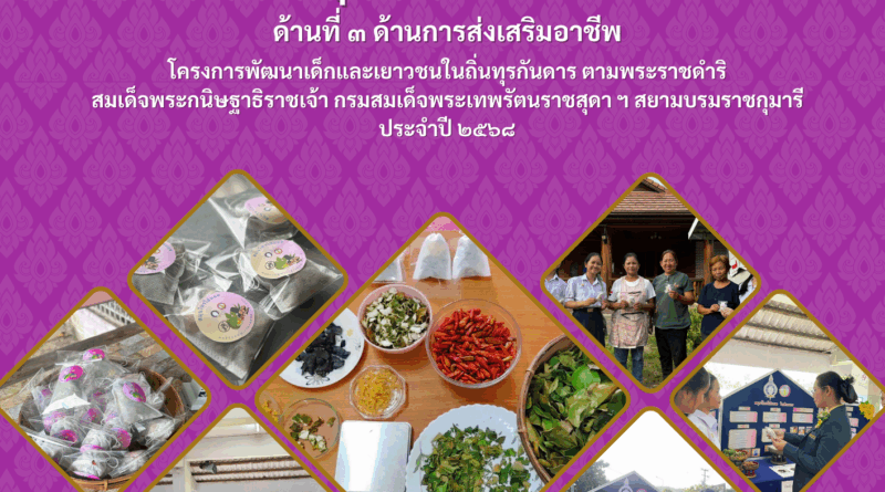 กิจกรรมแนวปฏิบัติที่ดีรายด้าน ชื่อผลงาน  สมุนไพรไล่มอดในข้าวสาร